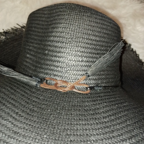 ❤️‍🔥sALEv Olive and Pique straw floppy hat - Picture 4 of 5